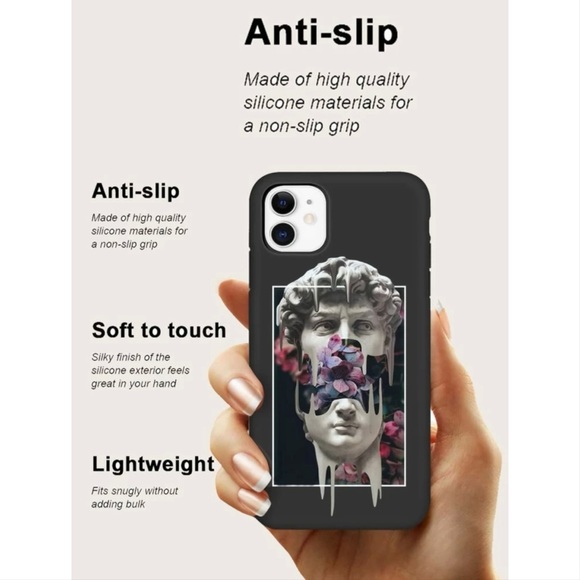 Statue of David & Flowers iPhone 11 Pro Max Case🌸 - Picture 3 of 17